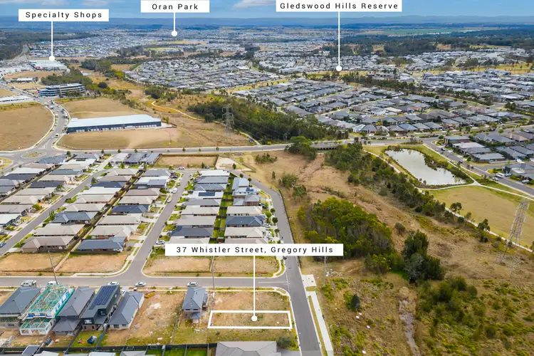 Fifth view of Homely land listing, LOT 4443, 37 Whistler Street, Gregory Hills NSW 2557