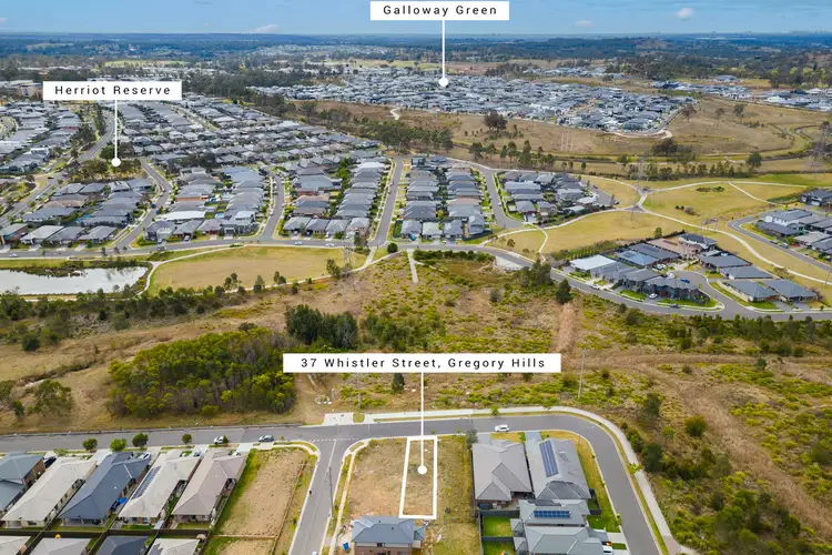 Sixth view of Homely land listing, LOT 4443, 37 Whistler Street, Gregory Hills NSW 2557