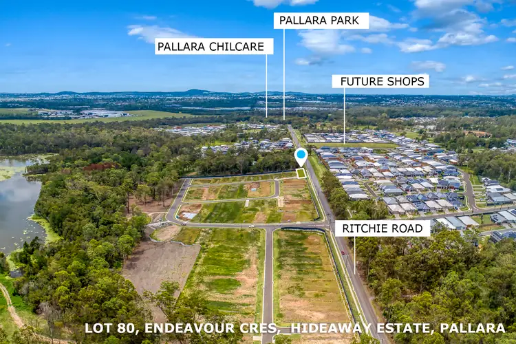 Third view of Homely land listing, LOT 80 Hideway Crescent, Pallara QLD 4110