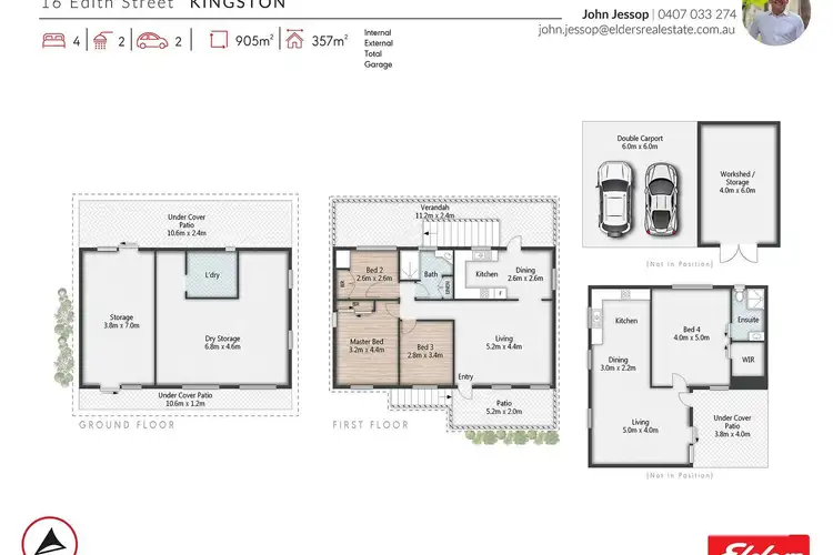 Third view of Homely house listing, 16 Edith Street, Kingston QLD 4114