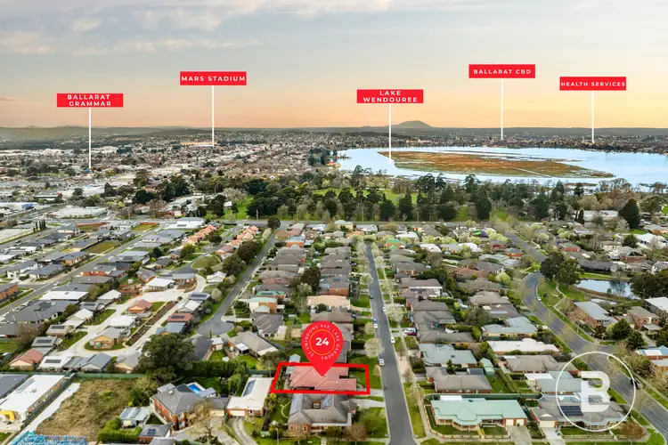 Second view of Homely house listing, 24 St Swindons Avenue, Lake Gardens VIC 3355