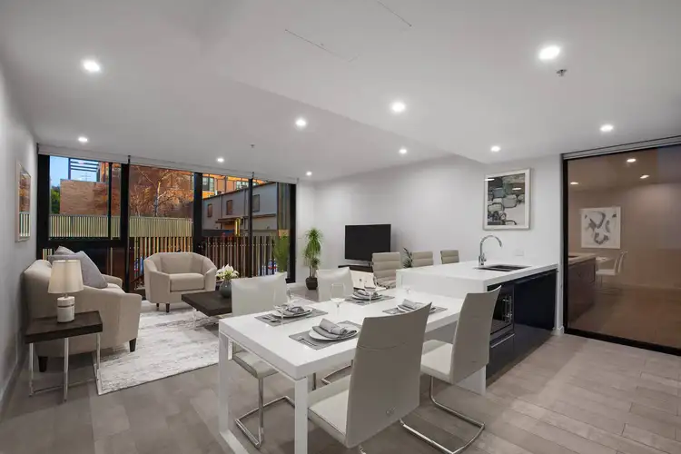 Second view of Homely apartment listing, 72 Little Lothian Street North, North Melbourne VIC 3051