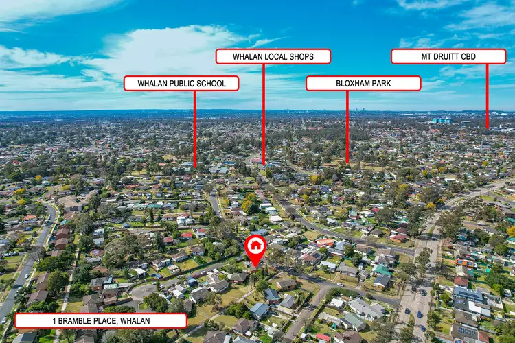 Second view of Homely house listing, 1 Bramble Place, Whalan NSW 2770