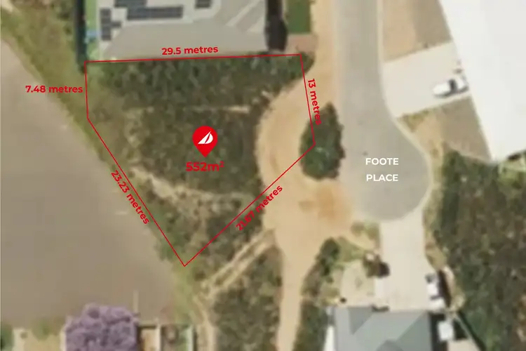 Second view of Homely land listing, 6 Foote Place, Whyalla Stuart SA 5608