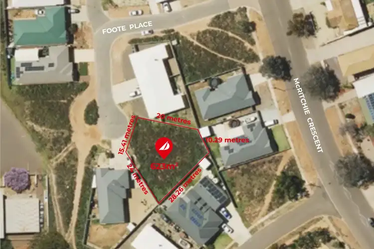 Second view of Homely land listing, 3 Foote Place, Whyalla Stuart SA 5608