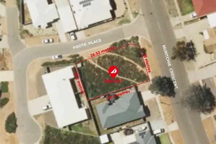 Second view of Homely land listing, 47 McRitchie Crescent, Whyalla Stuart SA 5608