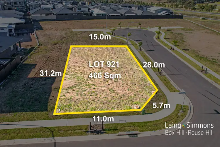 Main view of Homely land listing, 81 Hillston Circuit, Gregory Hills NSW 2557