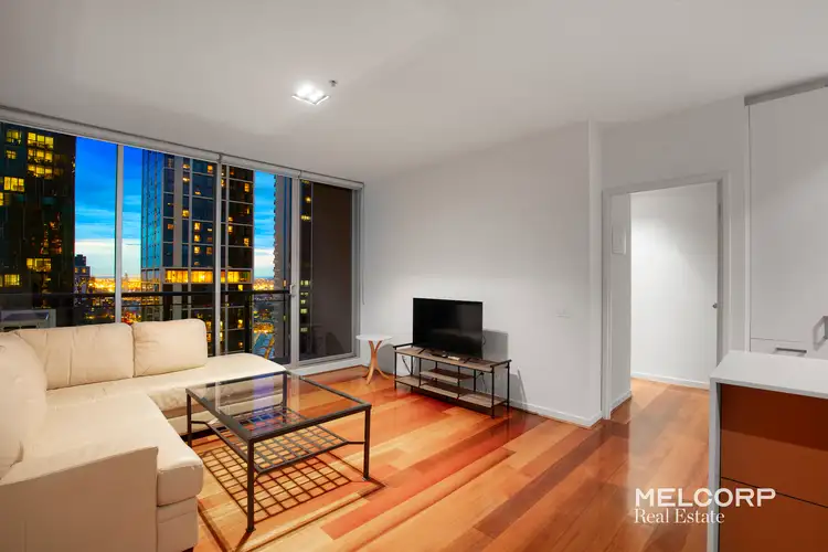 Second view of Homely apartment listing, 2601/8 Franklin Street, Melbourne VIC 3000