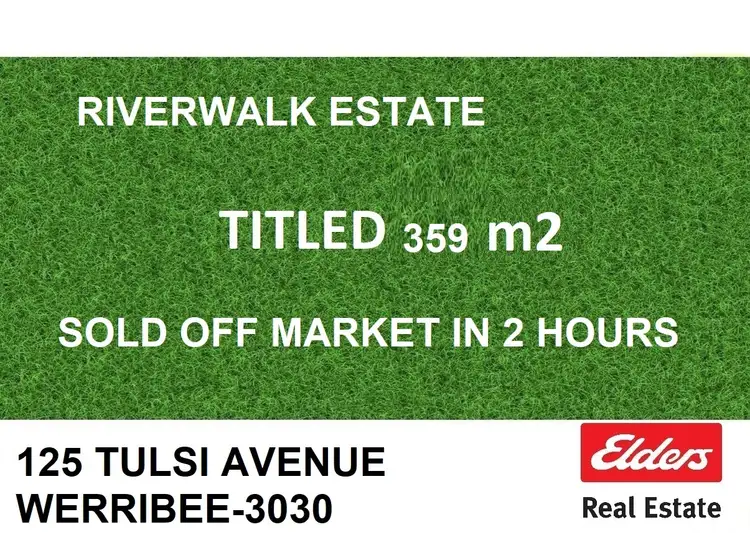 125 Tulsi Avenue, Werribee VIC 3030