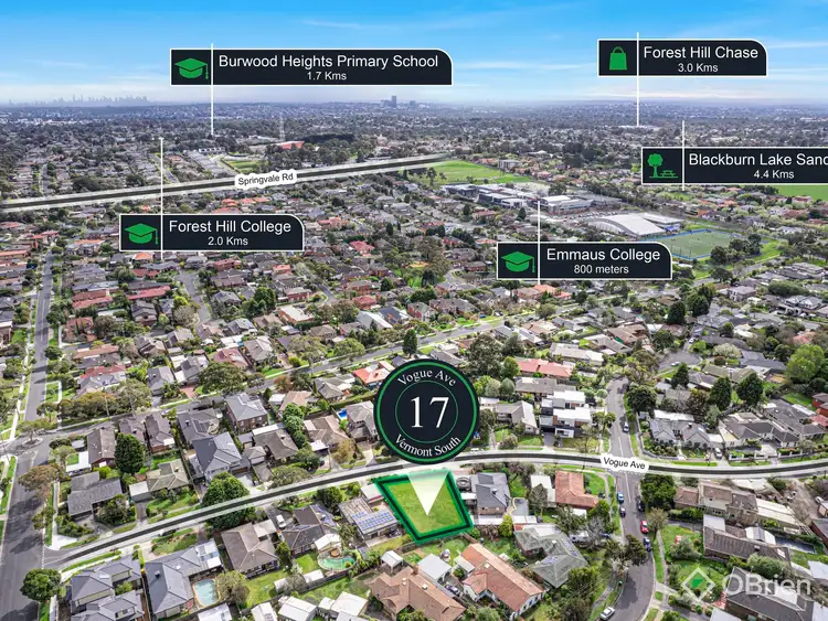 Third view of Homely land listing, 17 Vogue Avenue, Vermont South VIC 3133