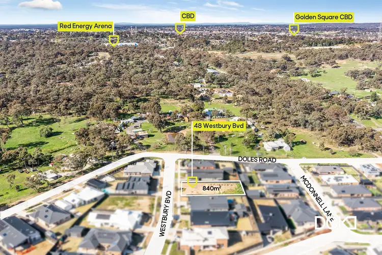 Fifth view of Homely land listing, 48 Westbury Boulevard, Maiden Gully VIC 3551