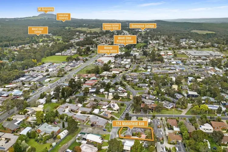 Second view of Homely house listing, 124 Mansfield Avenue, Mount Clear VIC 3350