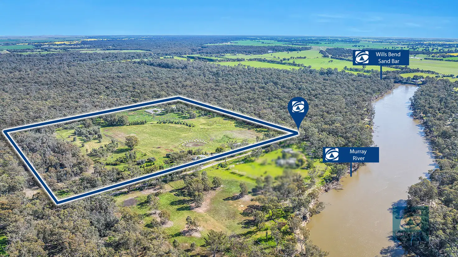 Main view of Homely rural property listing, 361 Odwyer Road, Wharparilla, Echuca VIC 3564