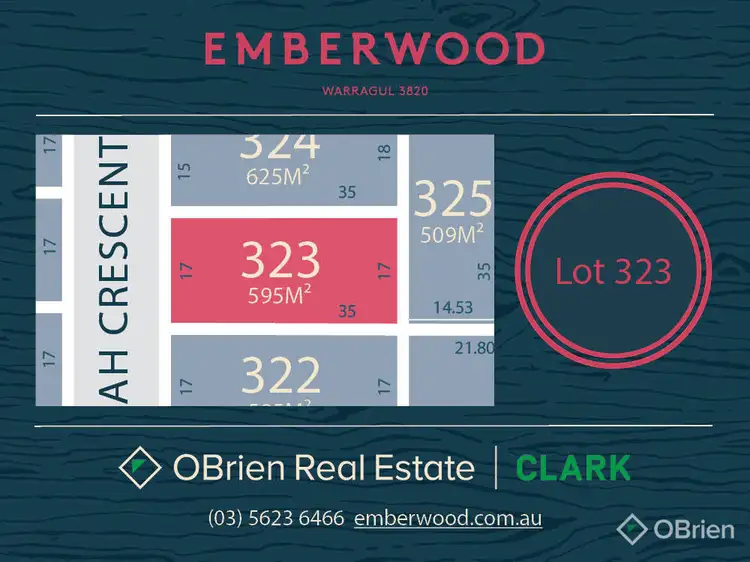 Main view of Homely land listing, 14 Jarrah Crescent, Warragul VIC 3820