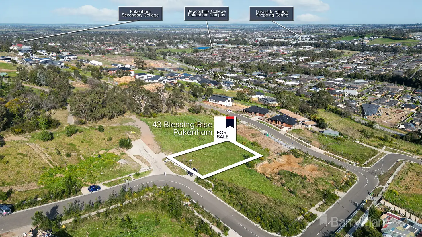 Main view of Homely land listing, 43 Blessing Rise, Pakenham VIC 3810