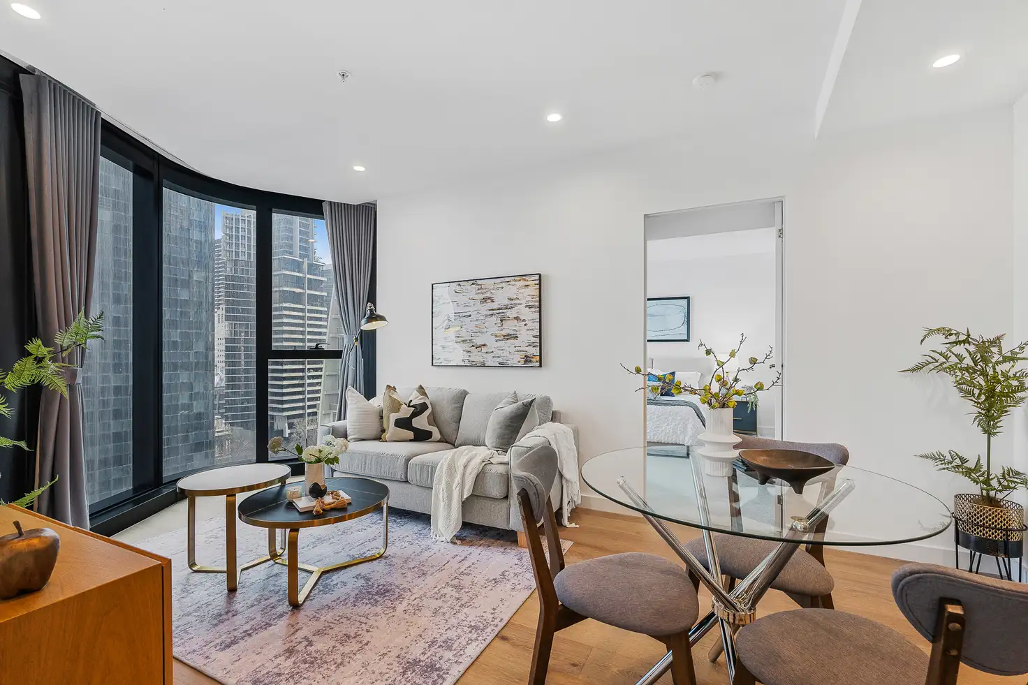 Main view of Homely apartment listing, 1310/371 Little Lonsdale Street, Melbourne VIC 3000