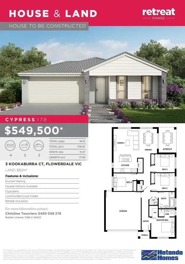 Third view of Homely land listing, 3 Kookaburra Court, Flowerdale VIC 3717