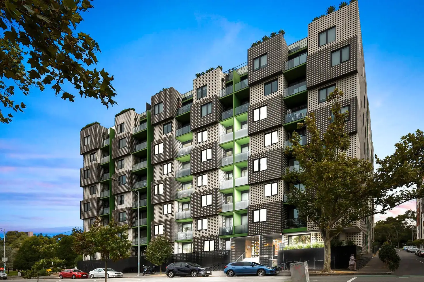 Main view of Homely apartment listing, 606/495 Rathdowne Street, Carlton VIC 3053
