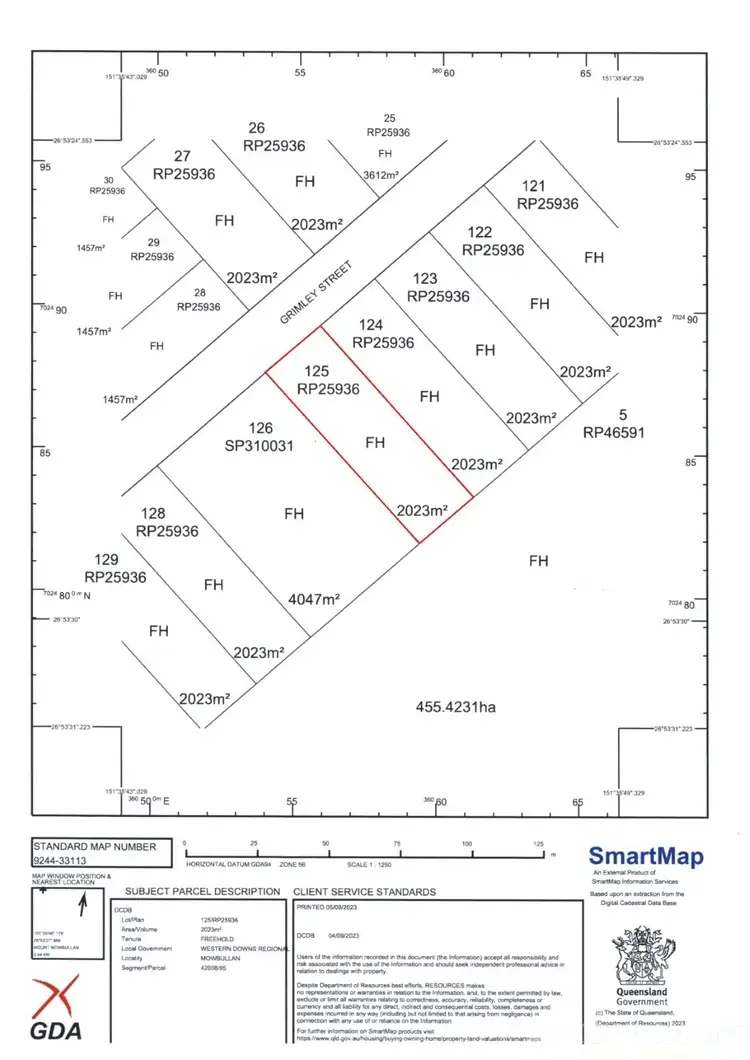 Second view of Homely land listing, Lot 125 Grimley Street, Bunya Mountains QLD 4405
