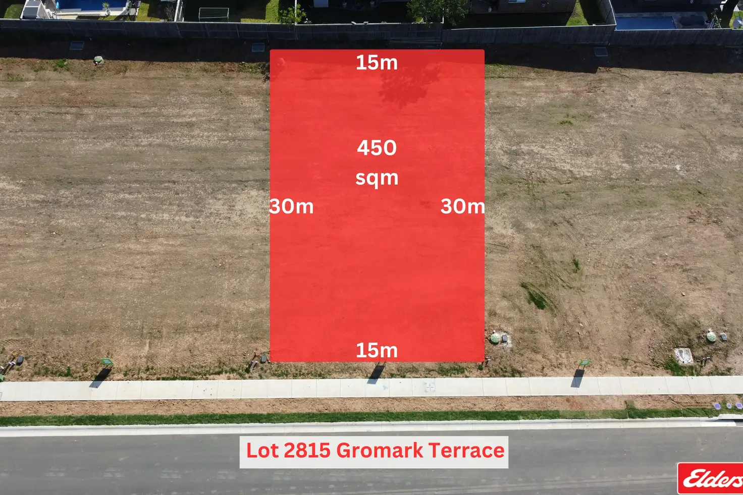 Main view of Homely land listing, LOT 2815 Gromark Terrace, Box Hill NSW 2765