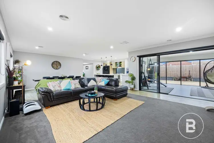 Second view of Homely house listing, 76 Ascot Gardens Drive, Delacombe VIC 3356