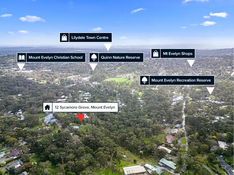 Second view of Homely land listing, 12 Sycamore Grove, Mount Evelyn VIC 3796