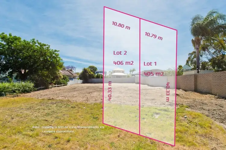 Main view of Homely land listing, LOT 2, 27 Baldwin Street, Como WA 6152