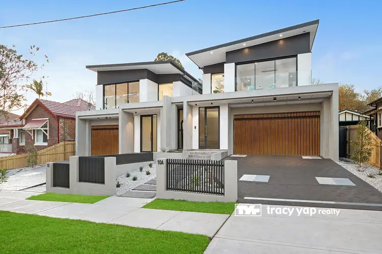 Main view of Homely semi-detached listing, 10A Lansdowne Street, Eastwood NSW 2122