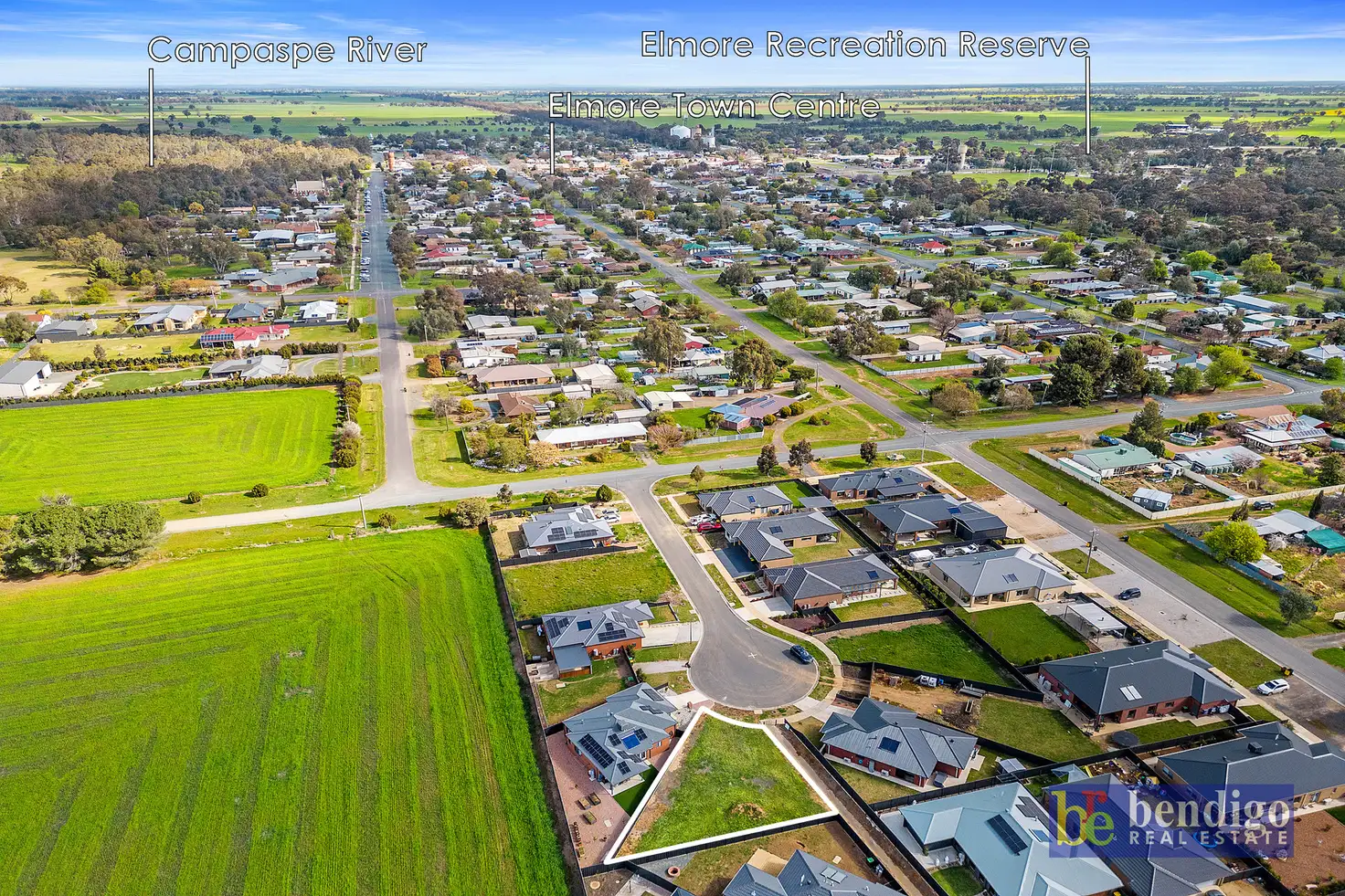 Main view of Homely land listing, 7 McLean Court, Elmore VIC 3558