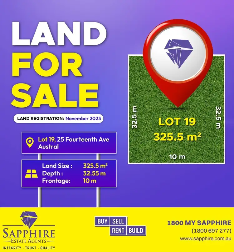 LOT 19, 25 Fourteenth Avenue, Austral NSW 2179