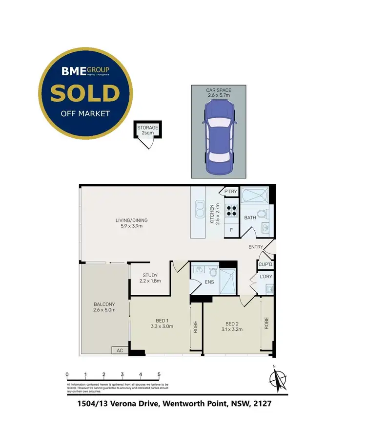 1504/13 Verona Drive, Wentworth Point NSW 2127
