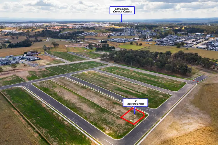 Second view of Homely land listing, 2 Burford Street, Box Hill NSW 2765