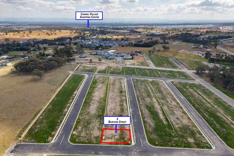 Third view of Homely land listing, 2 Burford Street, Box Hill NSW 2765