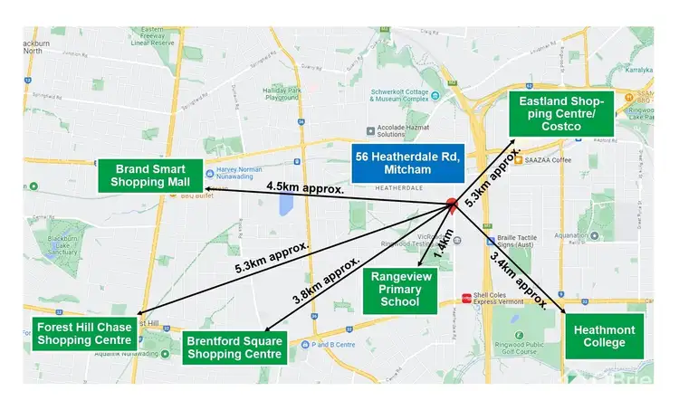 Fourth view of Homely house listing, 56 Heatherdale Road, Mitcham VIC 3132