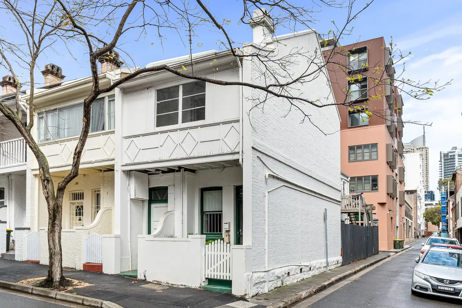 Main view of Homely terrace listing, 1A-1B Hughes Street, Potts Point NSW 2011