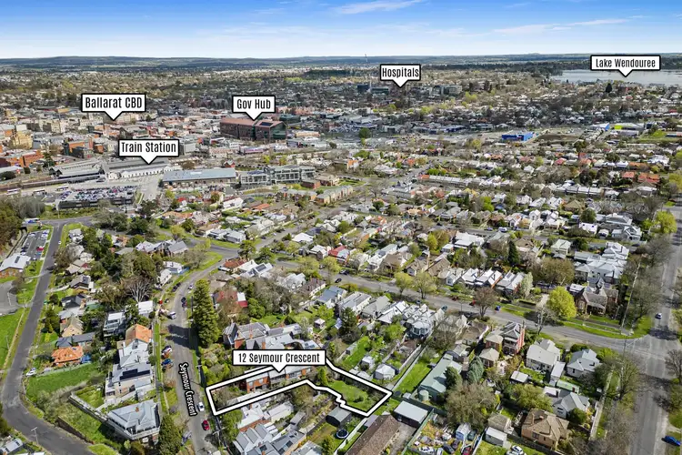 Second view of Homely house listing, 12 Seymour Crescent, Soldiers Hill VIC 3350