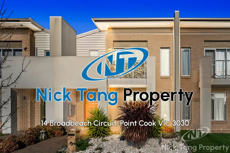 Main view of Homely townhouse listing, 14 Broadbeach Circuit, Point Cook VIC 3030