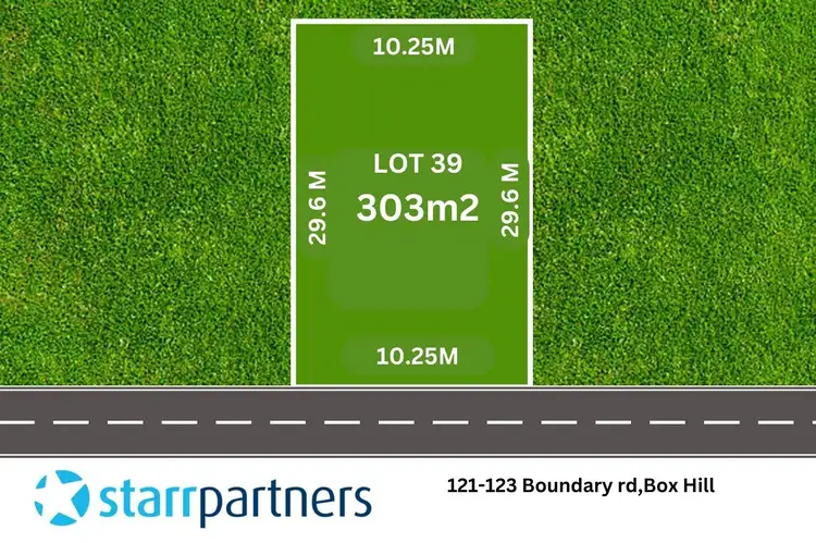 LOT 39, 121-123 Boundary Road, Box Hill NSW 2765