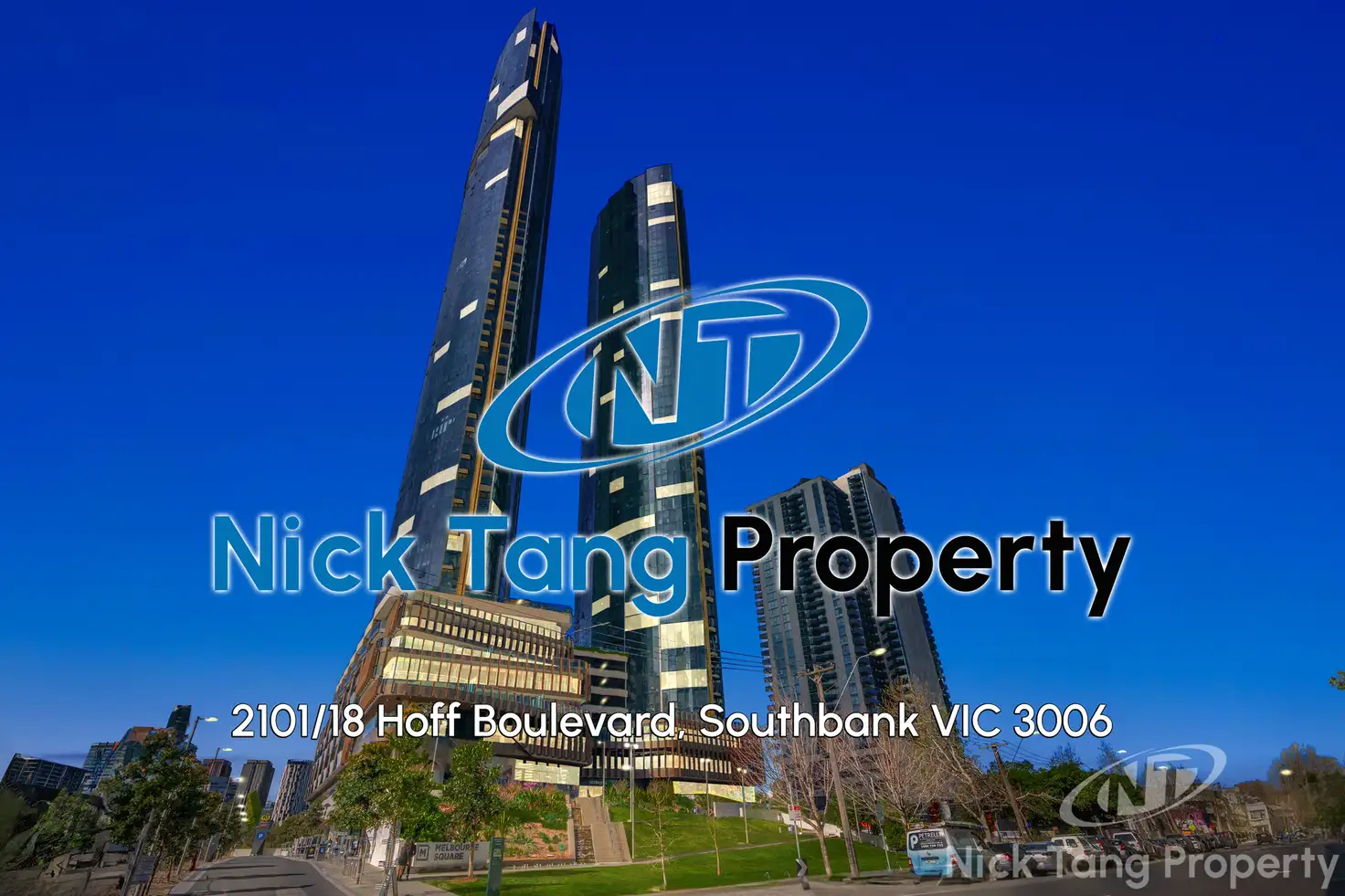 Main view of Homely apartment listing, 2101/18 Hoff Boulevard, Southbank VIC 3006
