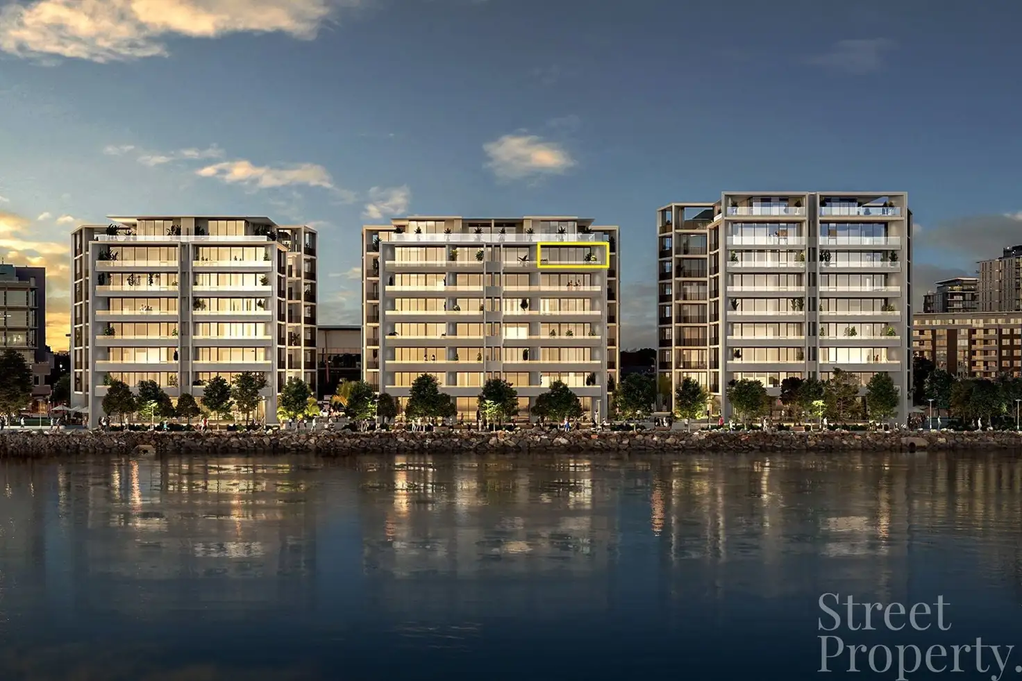 Main view of Homely apartment listing, Level Onsell/604/43 Honeysuckle Drive, Newcastle NSW 2300