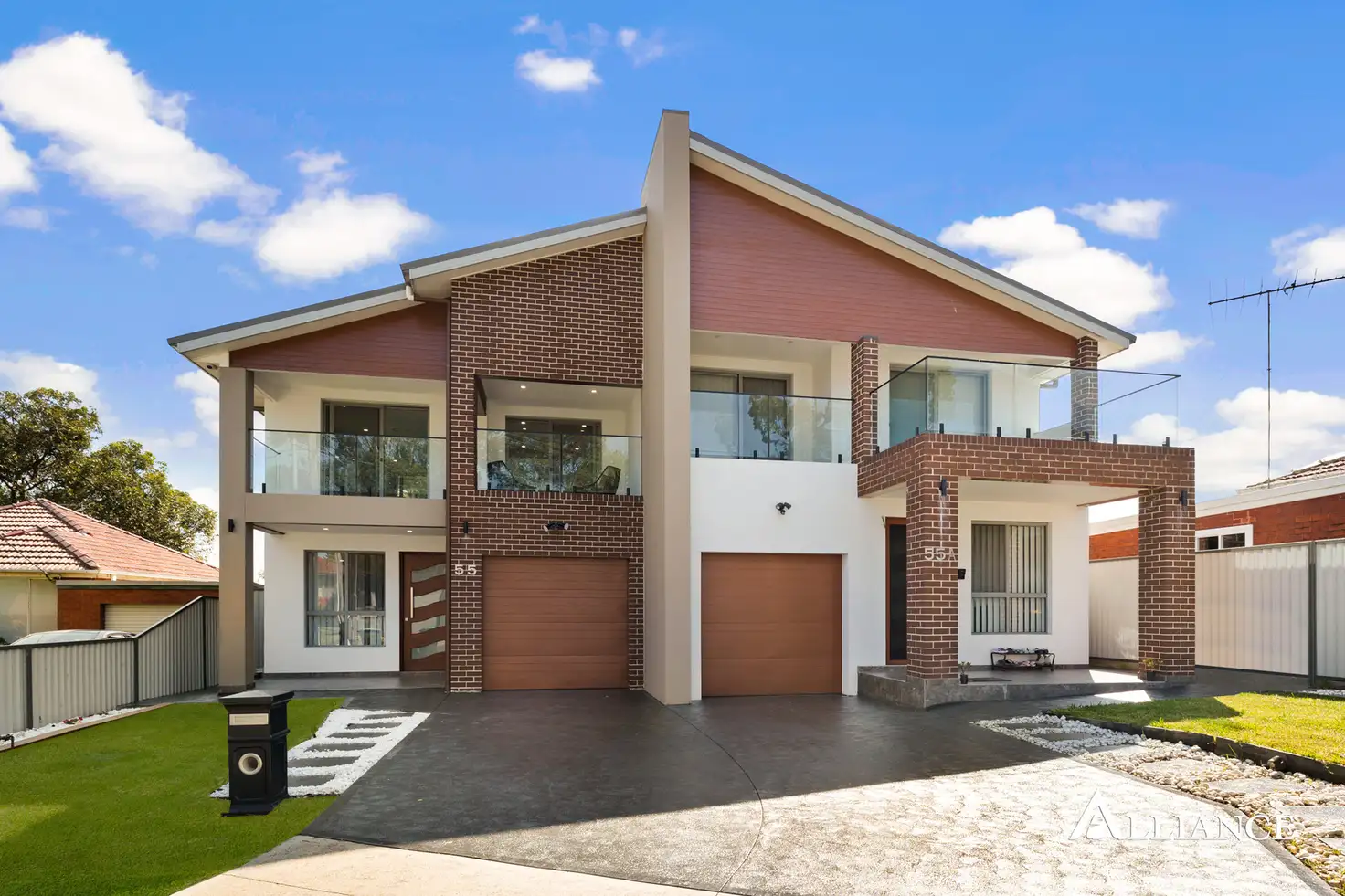 Main view of Homely semi-detached listing, 55 Ellesmere Street, Panania NSW 2213