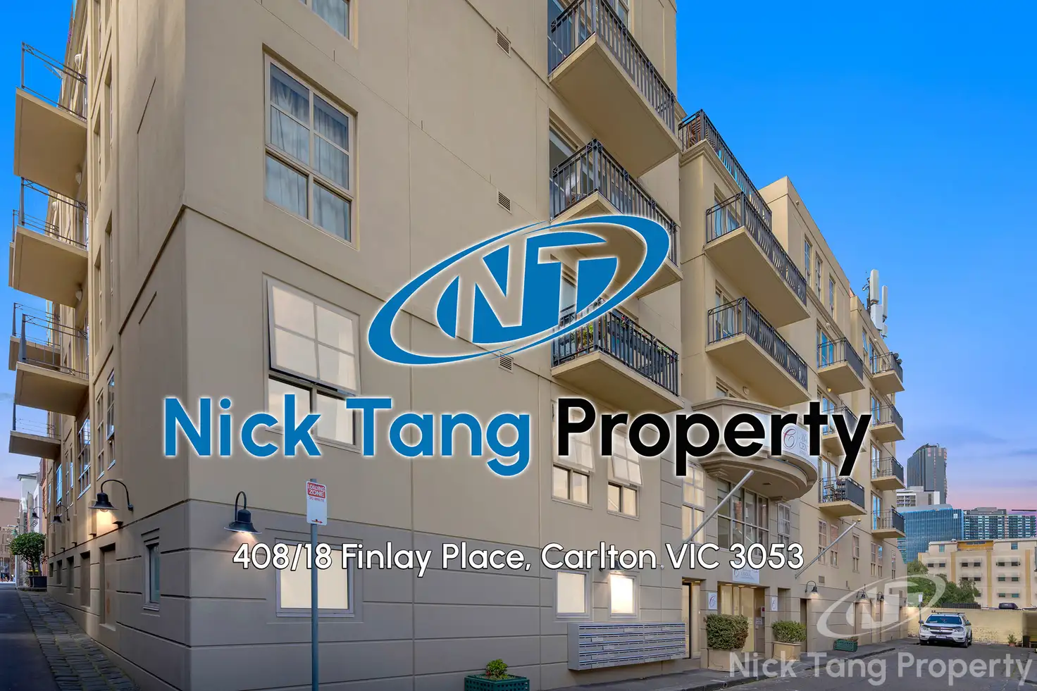 Main view of Homely apartment listing, 408/18 Finlay Place, Carlton VIC 3053