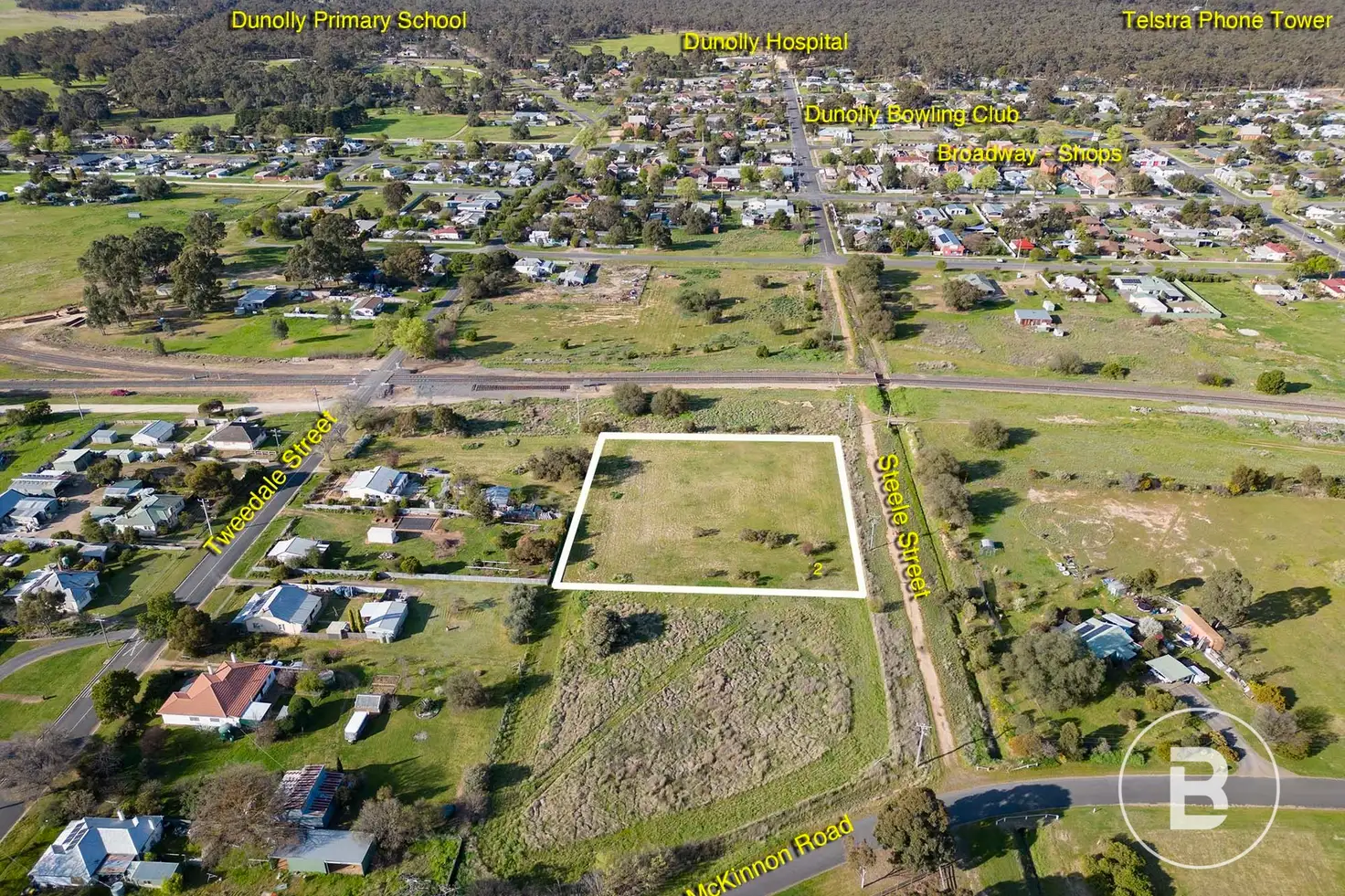 Main view of Homely land listing, 2 Steele Street, Dunolly VIC 3472
