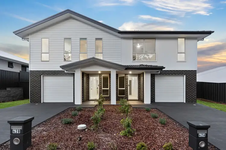 Main view of Homely semi-detached listing, 42B Botham Street, Cameron Park NSW 2285