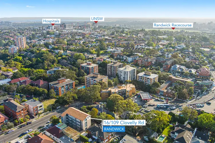 Main view of Homely apartment listing, 16/109 Clovelly Road, Randwick NSW 2031