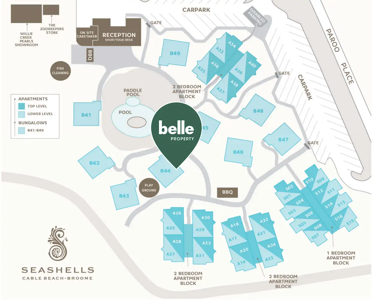 Main view of Homely villa listing, B44/6 Challenor Drive, Cable Beach WA 6726