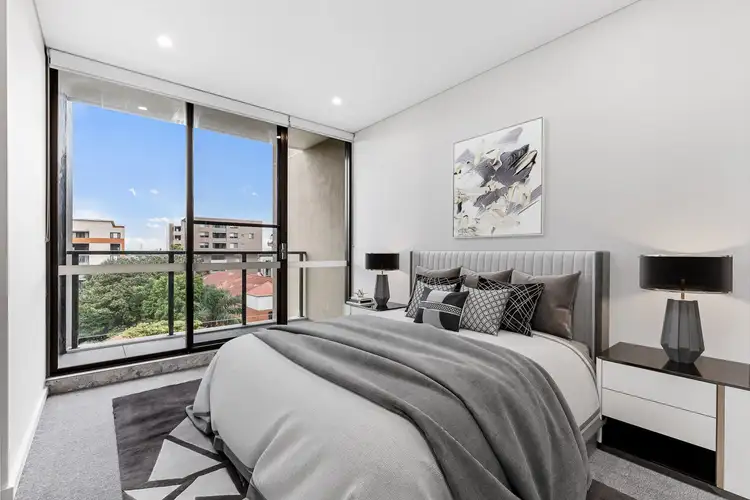 Main view of Homely apartment listing, A405/12-18 Bridge Road, Homebush NSW 2140