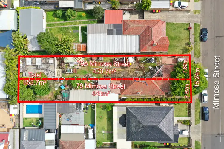 Main view of Homely land listing, 79 & 79A Mimosa Street, Bexley NSW 2207