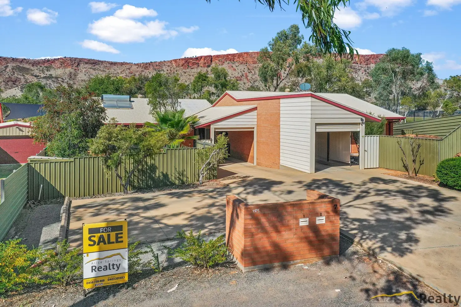 Main view of Homely semi-detached listing, 1/7 Heidenreich Court, Larapinta NT 875