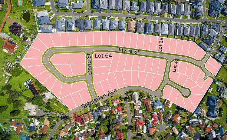 Third view of Homely land listing, 14 Illyria Street, Rosemeadow NSW 2560
